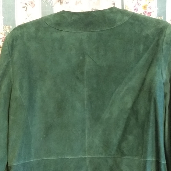 Gorgeous green suede Ann Taylor jacket - Picture 3 of 9